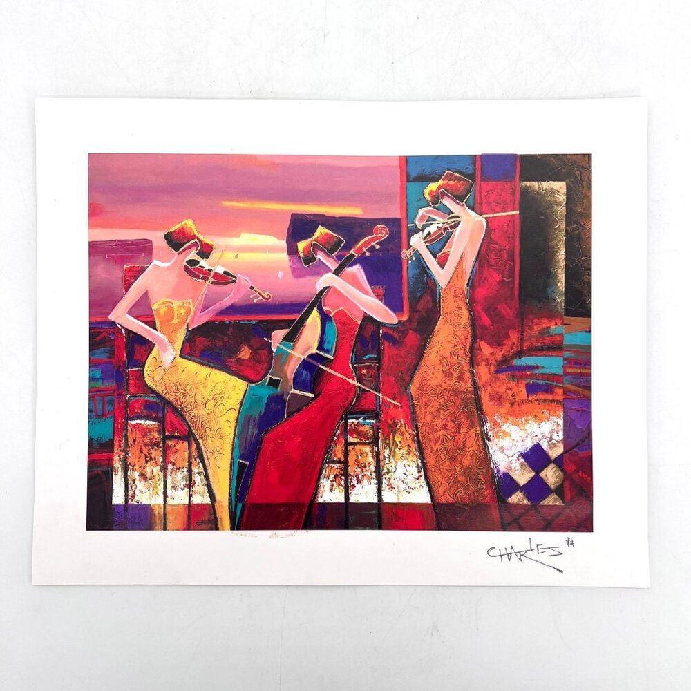 Charles Lee Andante Seriolithograph Park West Gallery 2006 Orchestral Trio